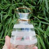 Vase en verre granité