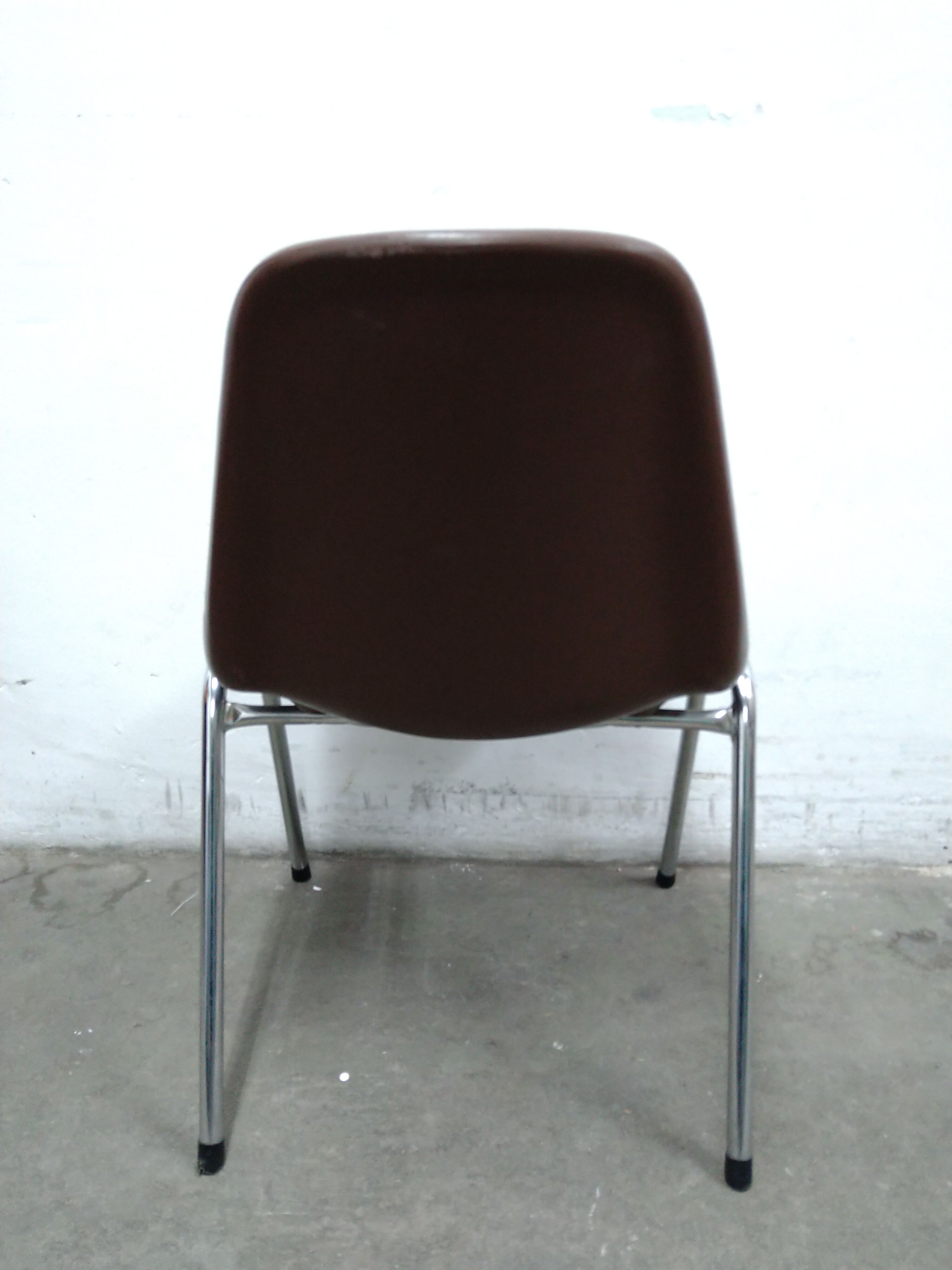 Set of 8 chairs Orly design by Pollak 1975 vintage