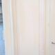 Set of large double old molded cupboard doors
