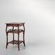 Art Deco side table in full oak, France ca. 1920