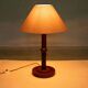 Lampe de table vintage en bois des années 60