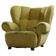 Vintage iconic large upholstered lounge / easy chair from Denmark 1930s
