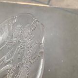 Vintage Swedish glass plate Doran by Goran Warff for Kosta Boda