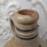 Folk art of Alsace Sandstone jug floral decoration