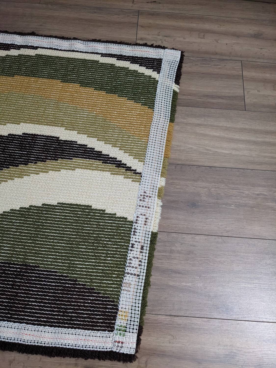 Space Age vintage rug
