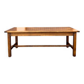 Farm table in solid wood - wild apple wood