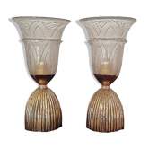 Pair of Art Deco period lamps