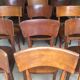 Set of 18 bistro chairs & Baumann