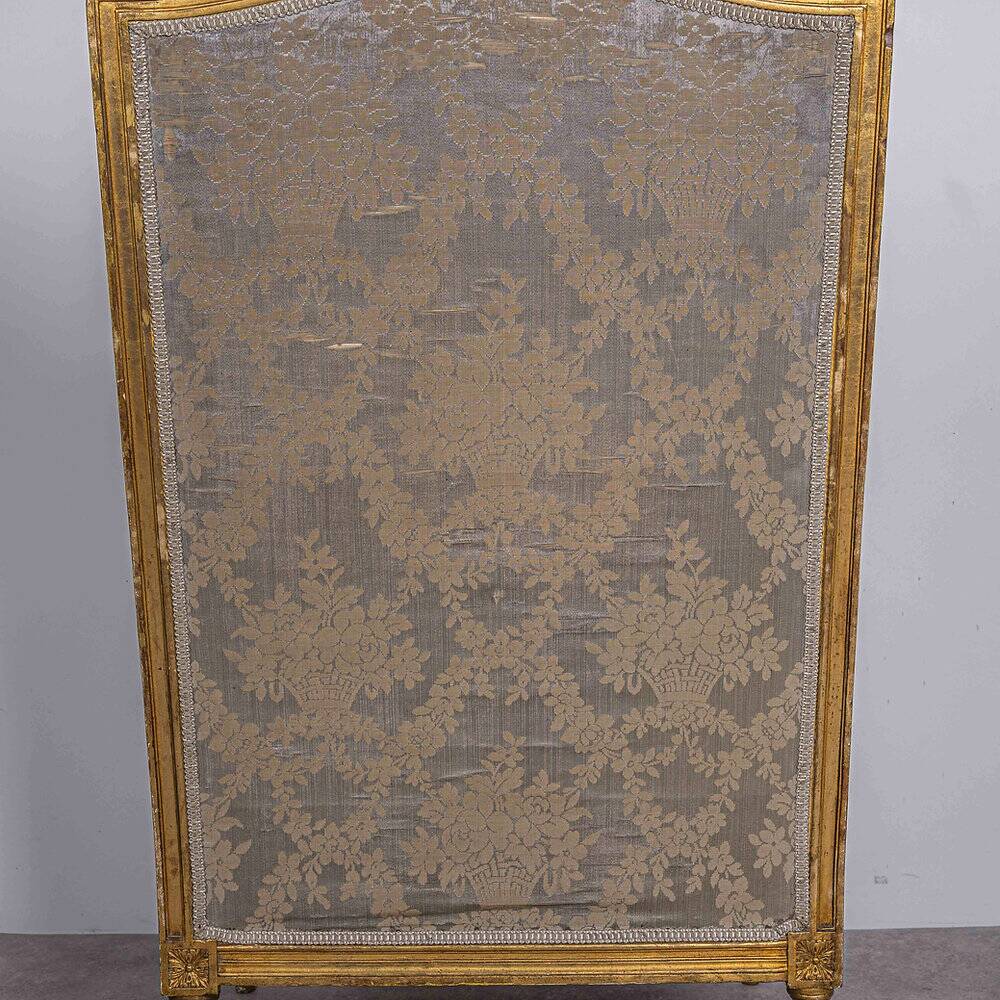 Magnificent Louis XVI wingback armchair.