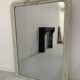 Louis XV style mirror in wood and patinated stucco, 19th century