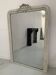 Louis XV style mirror in wood and patinated stucco, 19th century