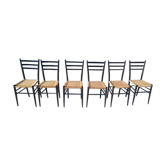 wood and rope chair