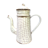Old enamelled tin coffee maker