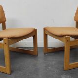 Paire fauteuils SFC 3001 de Michel Mortier  1960