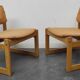 Pair of SFC 3001 armchairs by Michel Mortier 1960