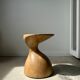 Solid wood sofa end