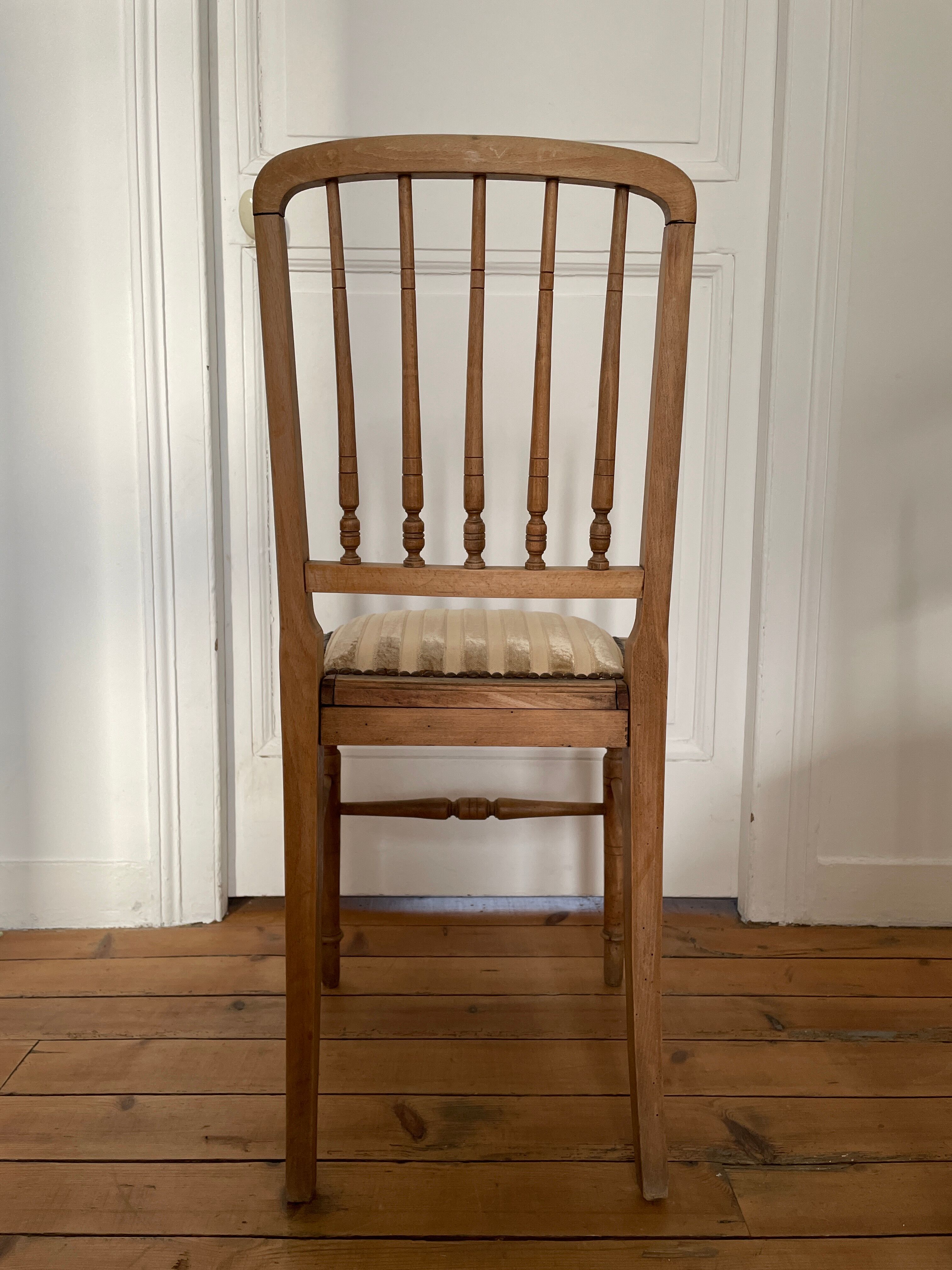 Series of 3 antique chairs Napoleon III