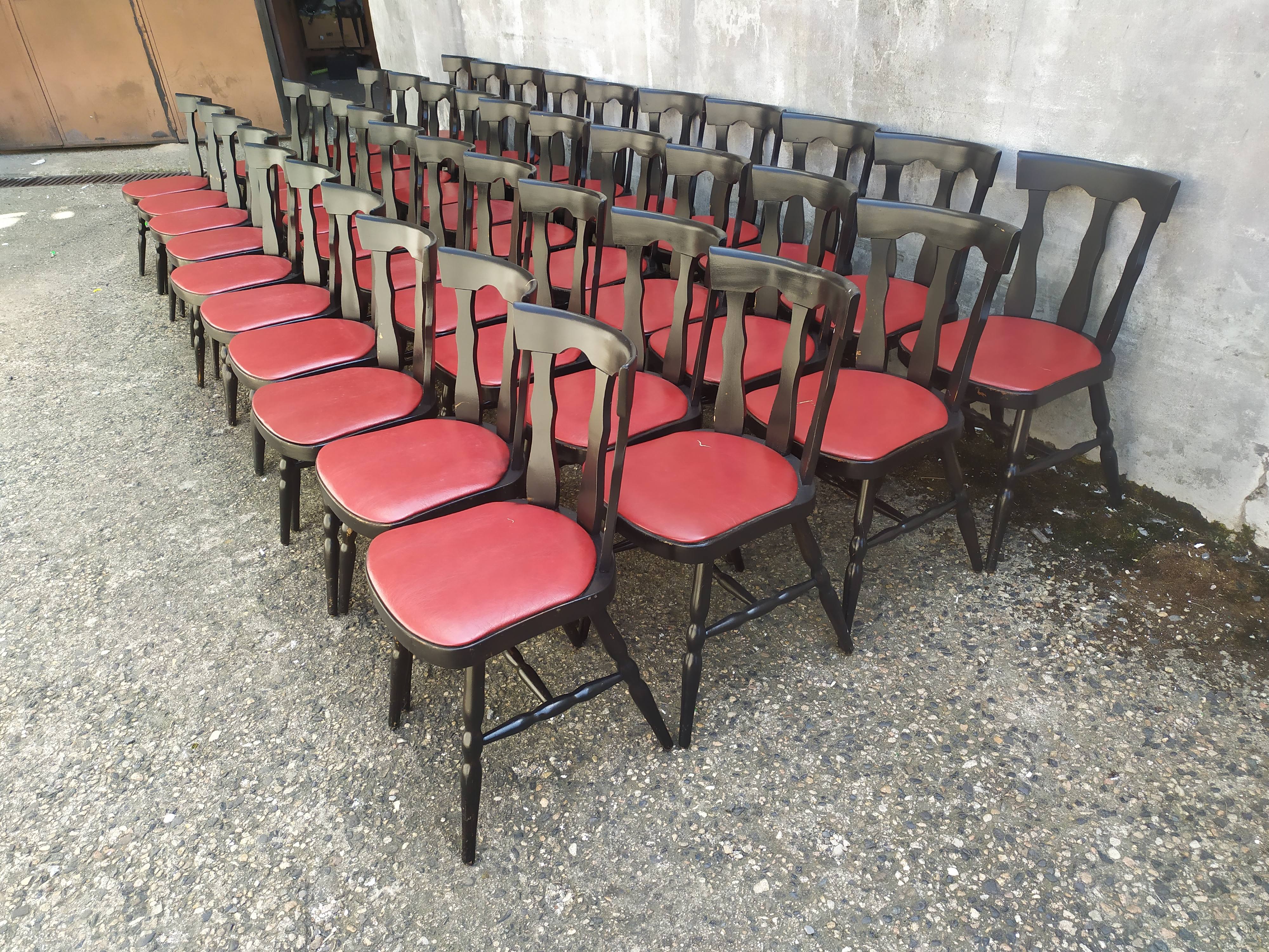 40 Baumann saloon bistro chairs
