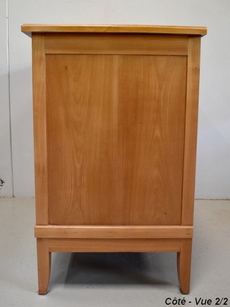 Modable in blond cherry wood, Louis XVI style - 1910