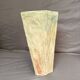 Vintage Brutalist Vase Signed Modern Contemporary Ceramics 70 Signed LB