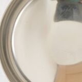Set of 6 large ice cream cups on foot, in 18/10 stainless steel (ref 6)