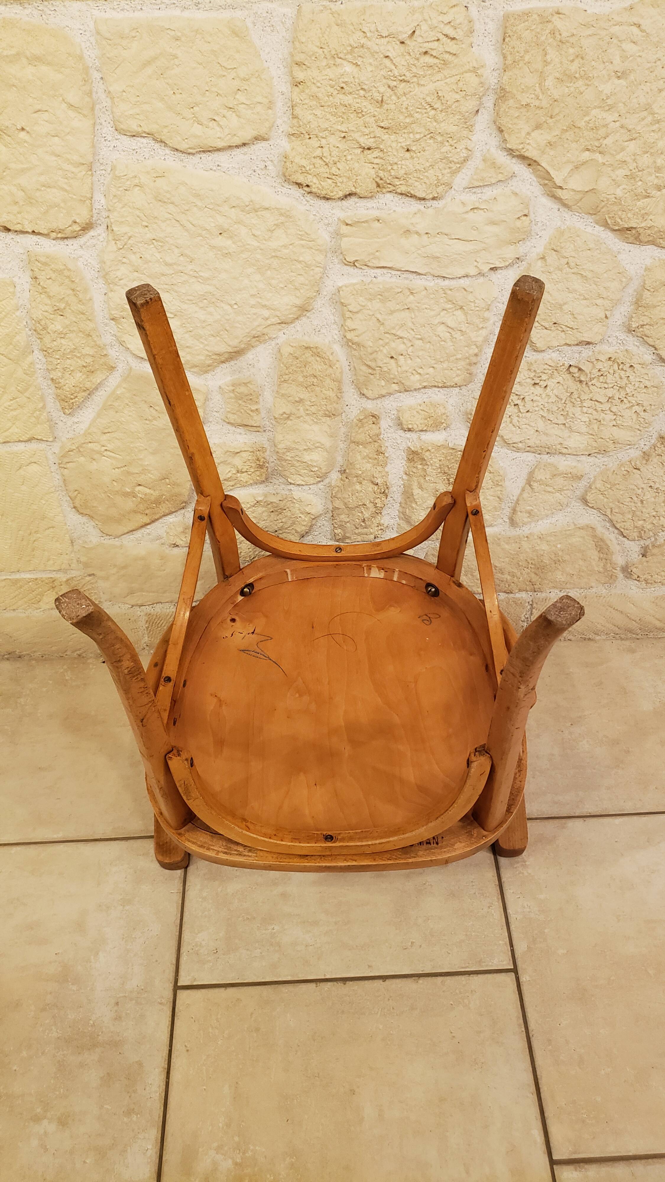 Baumann faux leather office chair