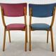 Set of 2 Colourful Vintage Chairs, Germany, 1960's