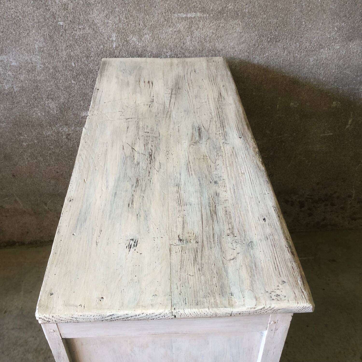 Old vintage Parisian sideboard