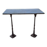 table bistrot marbre fonte