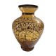 Vase with silver inclusion for decoration