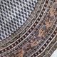 Tapis Vintage Indo-Seraband en Laine (253cm), Années 1970