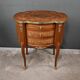 Petite Commode Coiffeuse en Acajou, style Transition – 1940