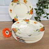 Set of 6 dessert plates