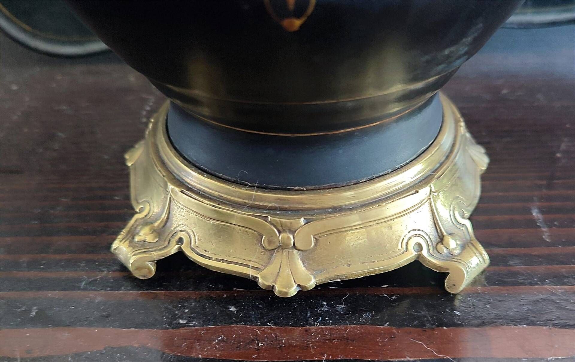 Pair of Napoleon III lamps