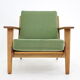 GE290 oak chair by Hans J Wegner for Getama Denmark