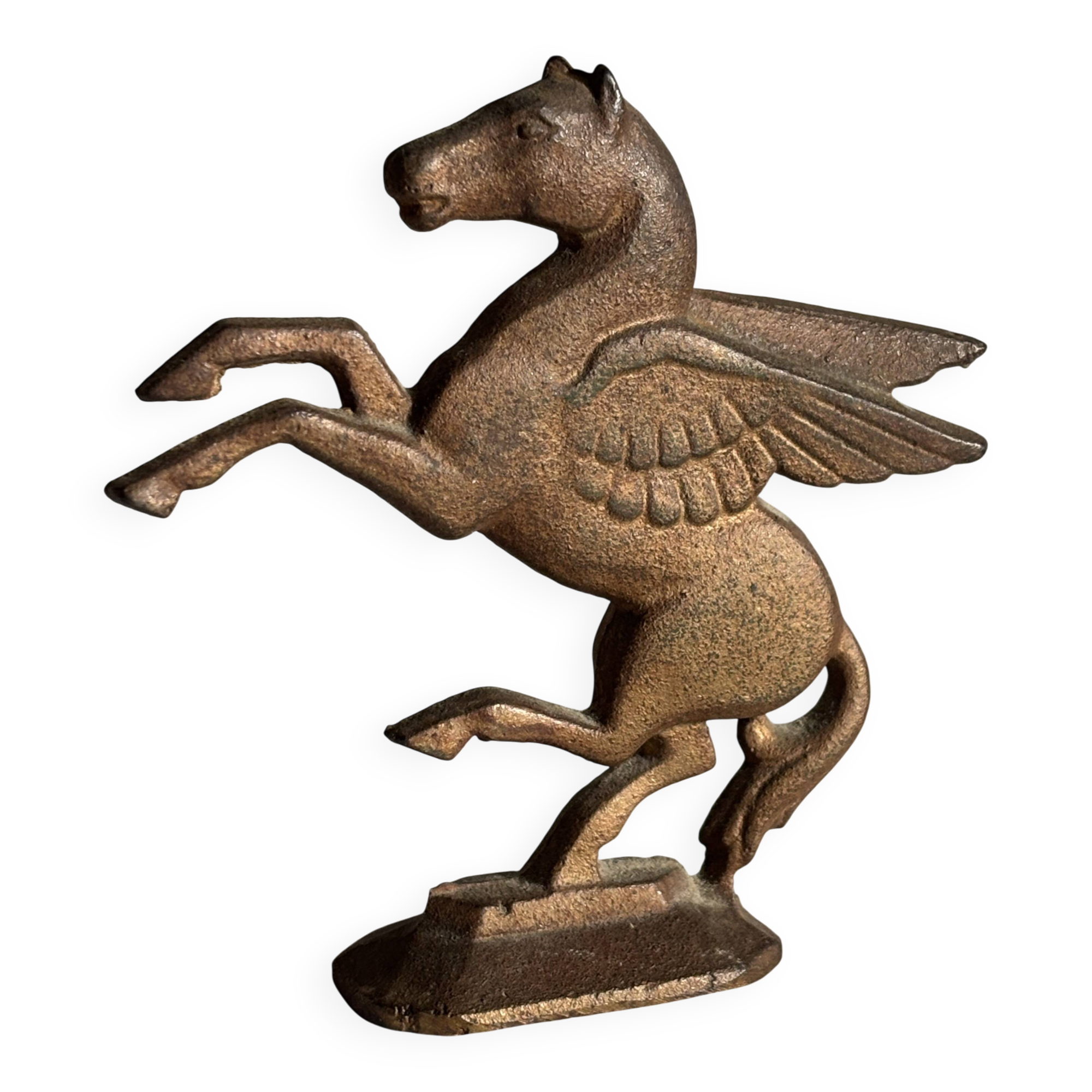 Sculpture Pégase | Cheval ailé en fonte | Déco mythologie