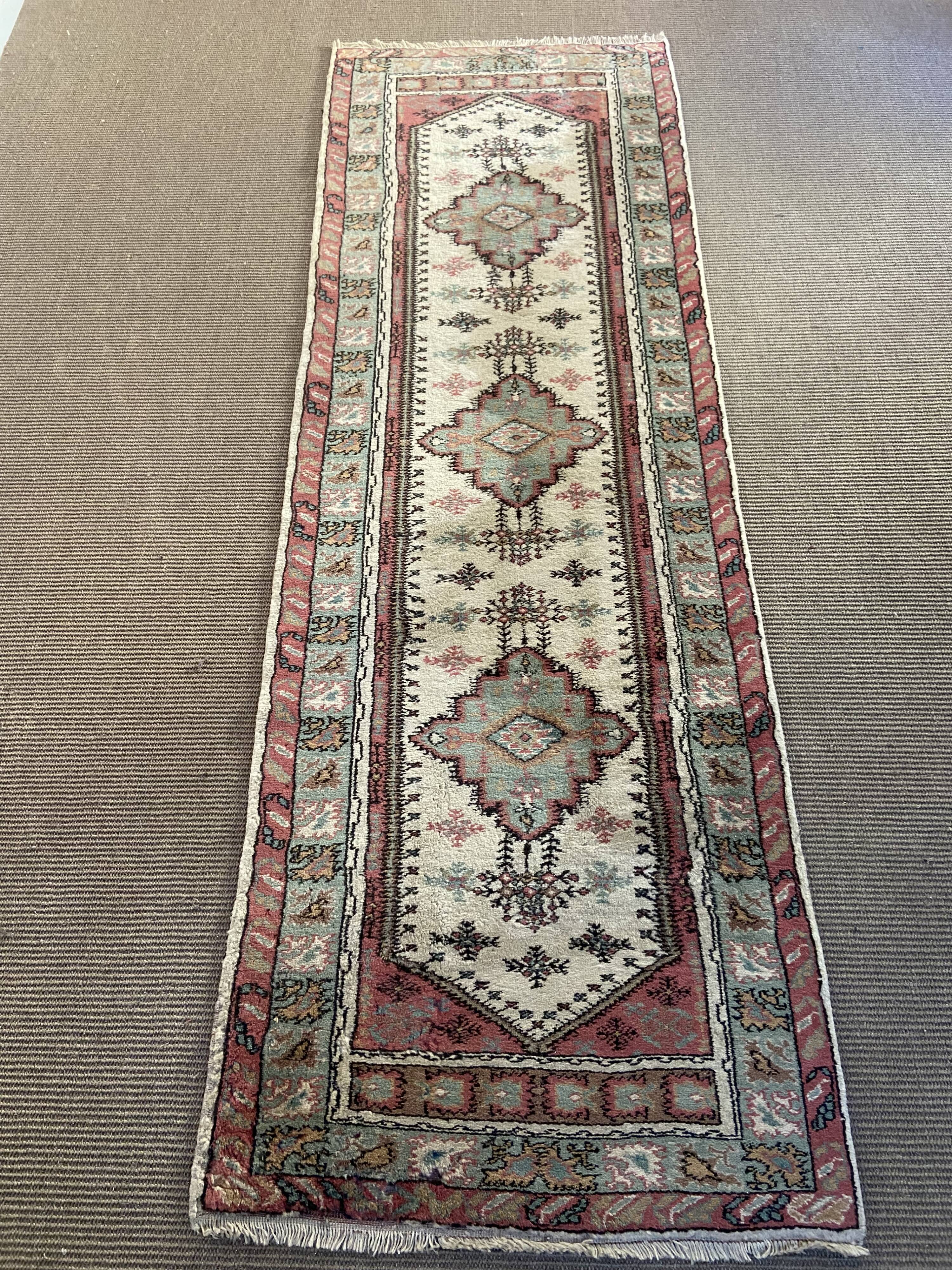Oriental rug gallery hallway rug wool handmade Afghanistan