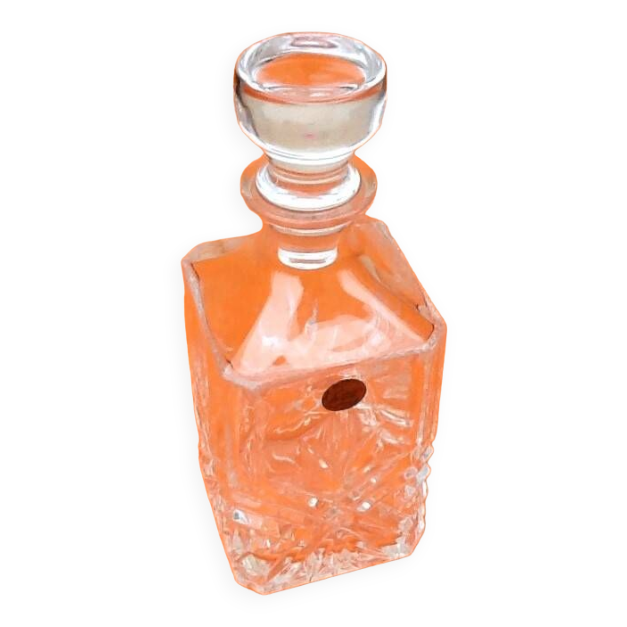 Whiskey decanter Cristal d'Arques France