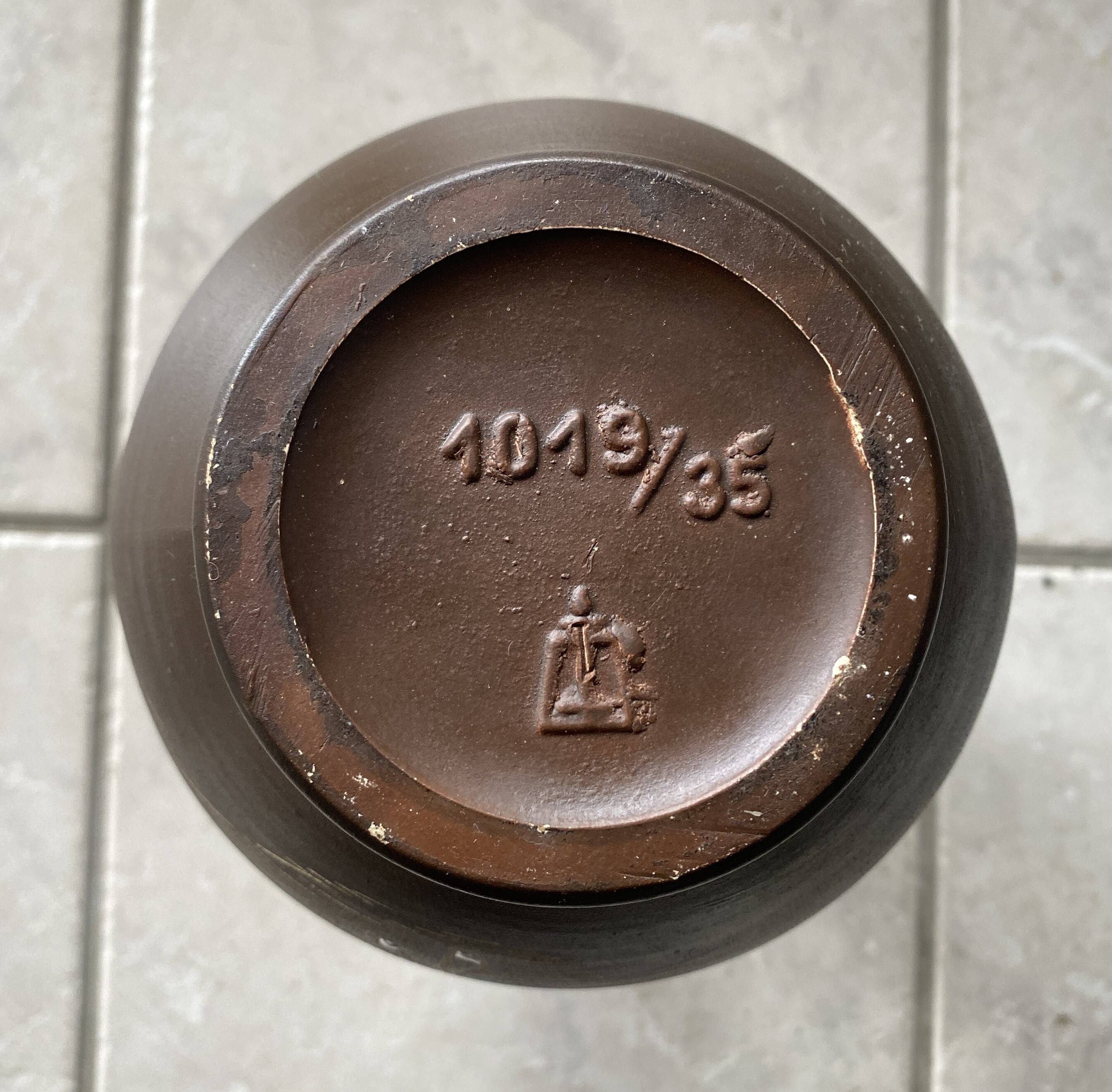 Höhr-grenzhause vase by  Marzi & Remy decor Venetië model 1019/35 1950s