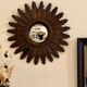 Vintage sun mirror in resin