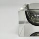 1960s Stunning grey ashtray or catchall by Flavio Poli for Seguso. Made in Italy