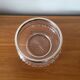 Glass cup and silver frame