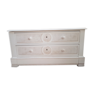 Patinated dresser