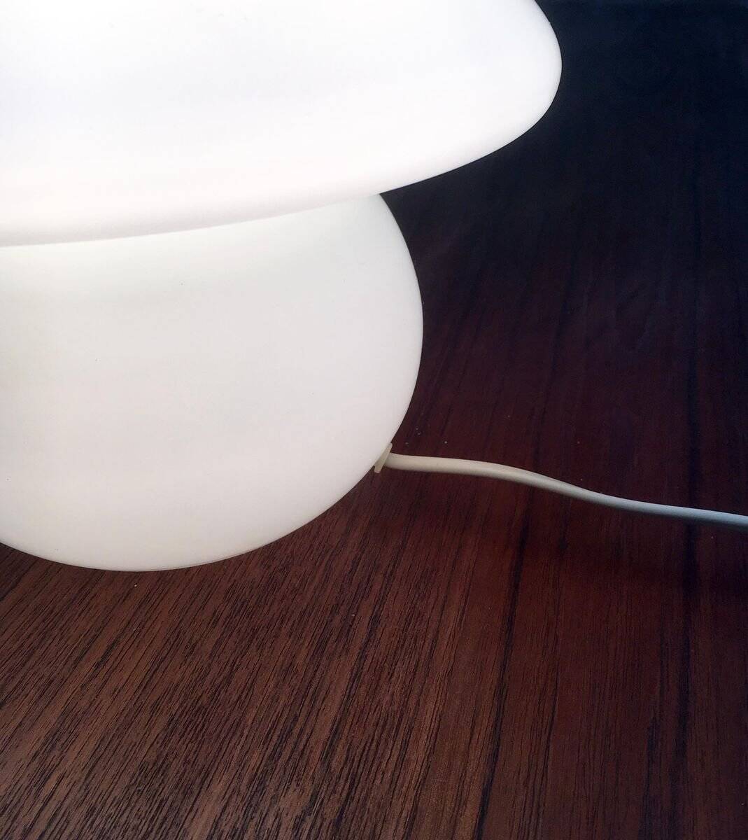 Lampe de table champignon vintage allemande de Hustadt Leuchten