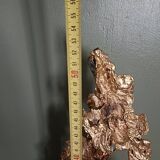 Brutalist brass sculpture, Philippe Cheverny, 1970