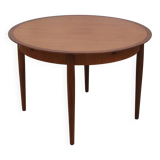 1960s round diningtable in teak from Lübke