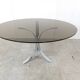 Vintage chrome dining table, 1970s