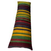 Vintage turkish kilim cushion cover , 120 x 40 cm