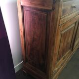 Old walnut or low sideboard buffet