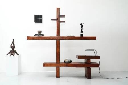 Christophe Gevers, Lampe de table en acier galvanisé